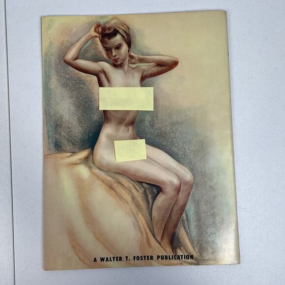 VTG Drawing the Figure Art Book by Russell Iredell Walter Foster Publication - Picture 9 of 9
